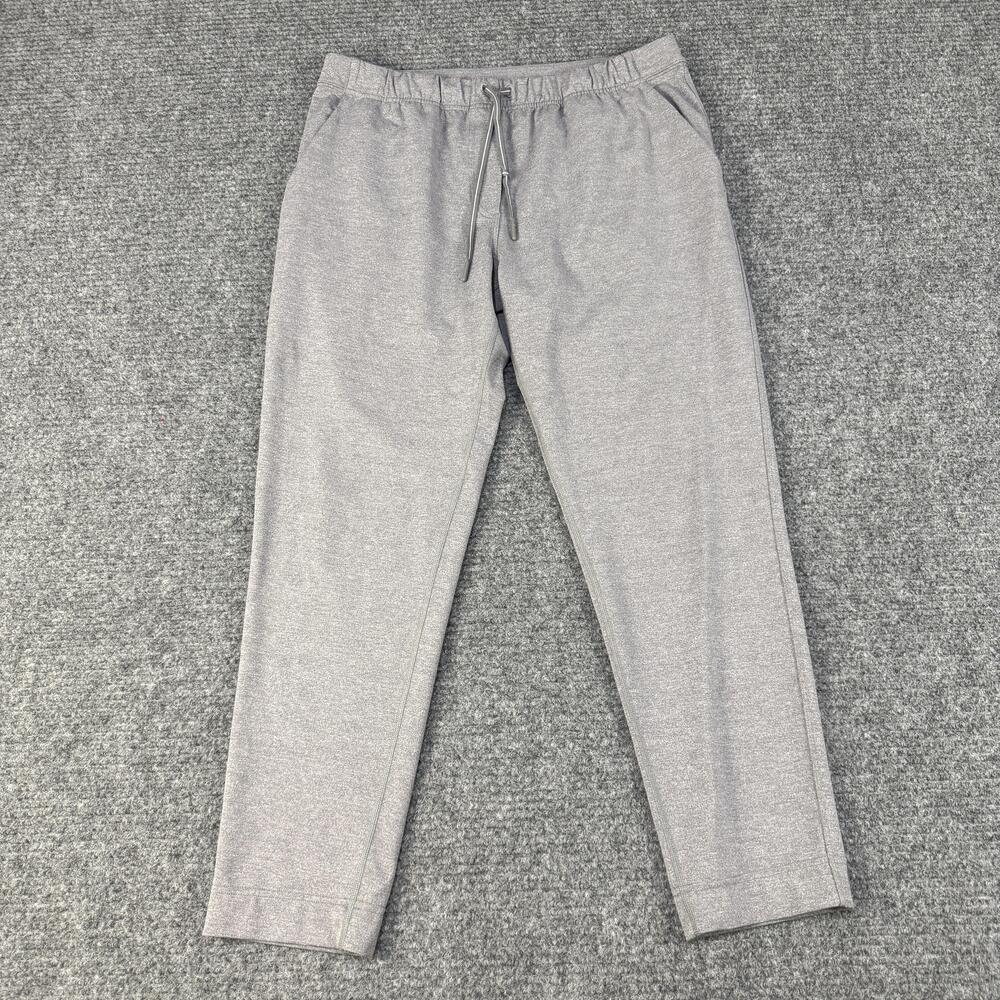 Lululemon Pants Womens XL Gray Sweatpants Joggers Drawstring Pockets Tapered